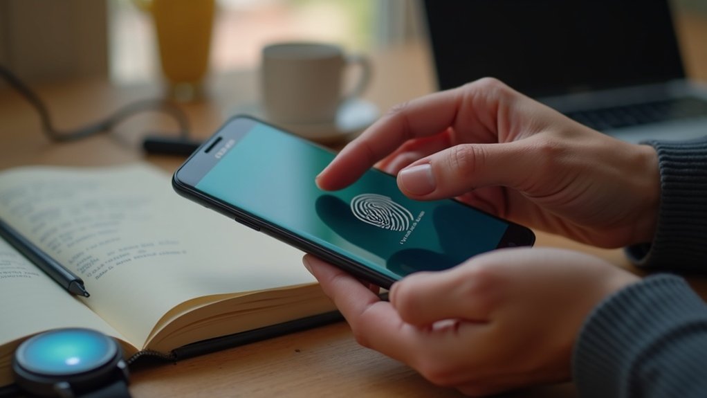 biometrijski pametni brava sigurnosne kopije