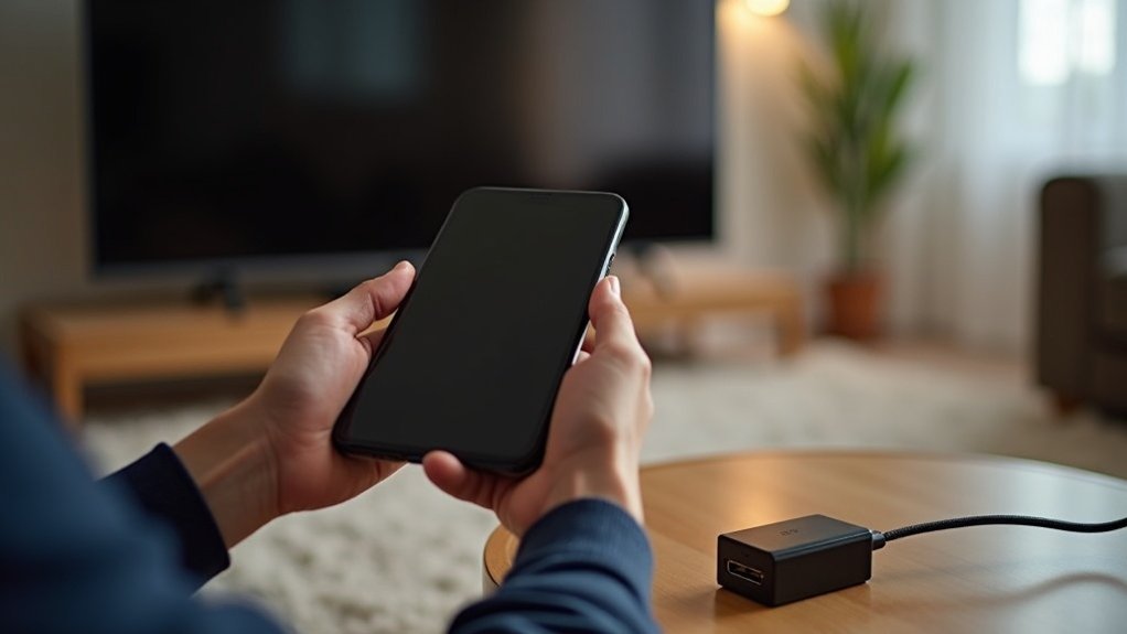 prebacivanje zaslona putem Chromecast/Bežični ili povezano žično zrcaljenje