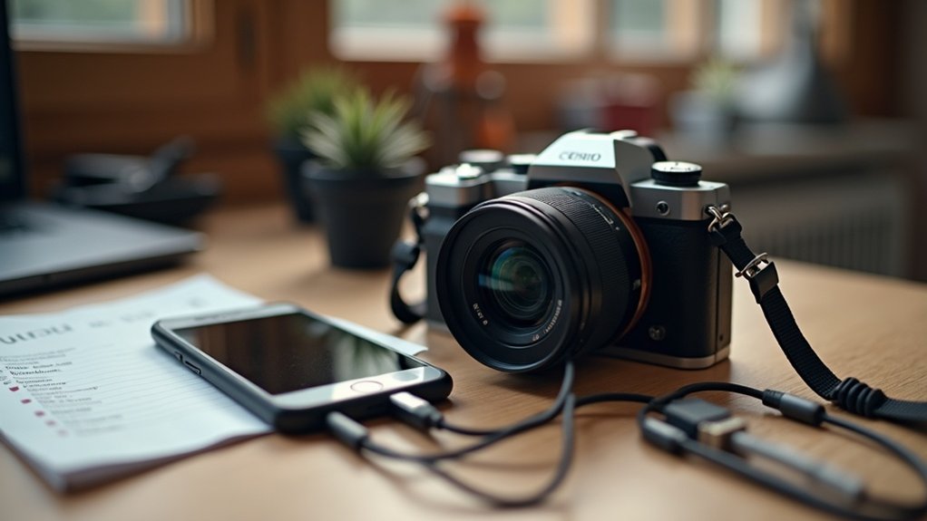 identificirajte metodu povezivanja kamere