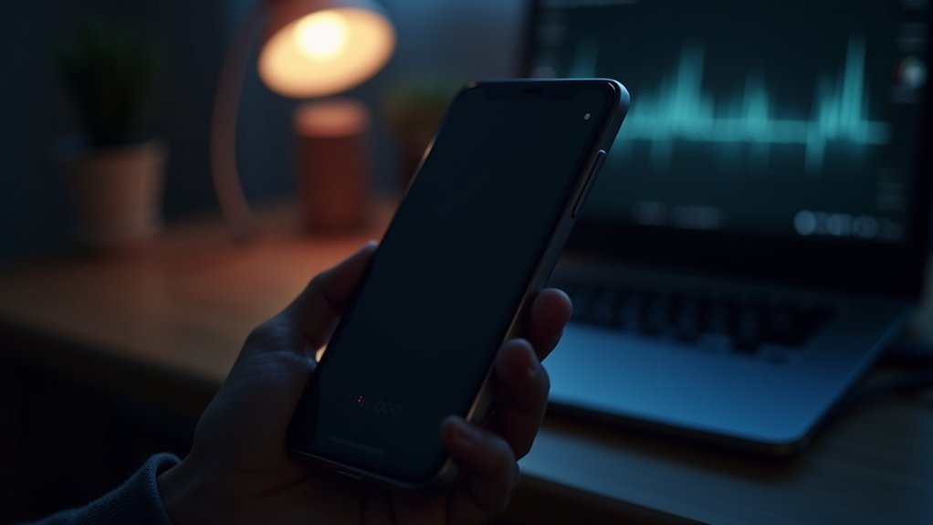 telefon prikazuje sumnjivu pozadinsku aktivnost