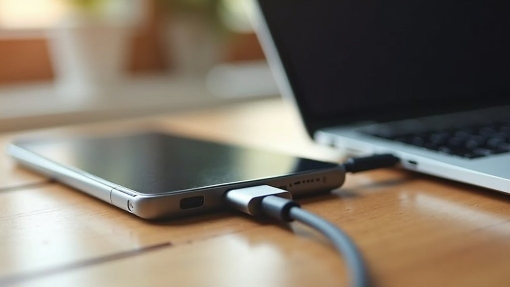 upotrijebite USB kabel sposoban za prijenos podataka